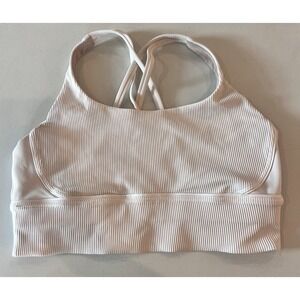 Lululemon Energy Bra Long Line Ribbed *Medium Support Stargaze Size 10